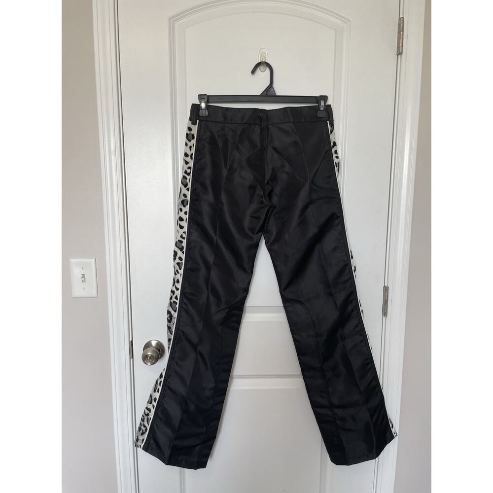 Y2K LBZ Low Waist Leopard Motorcycle Pants, Flare, Rare Vintage, Women’s Size 5 - Picture 4 of 10